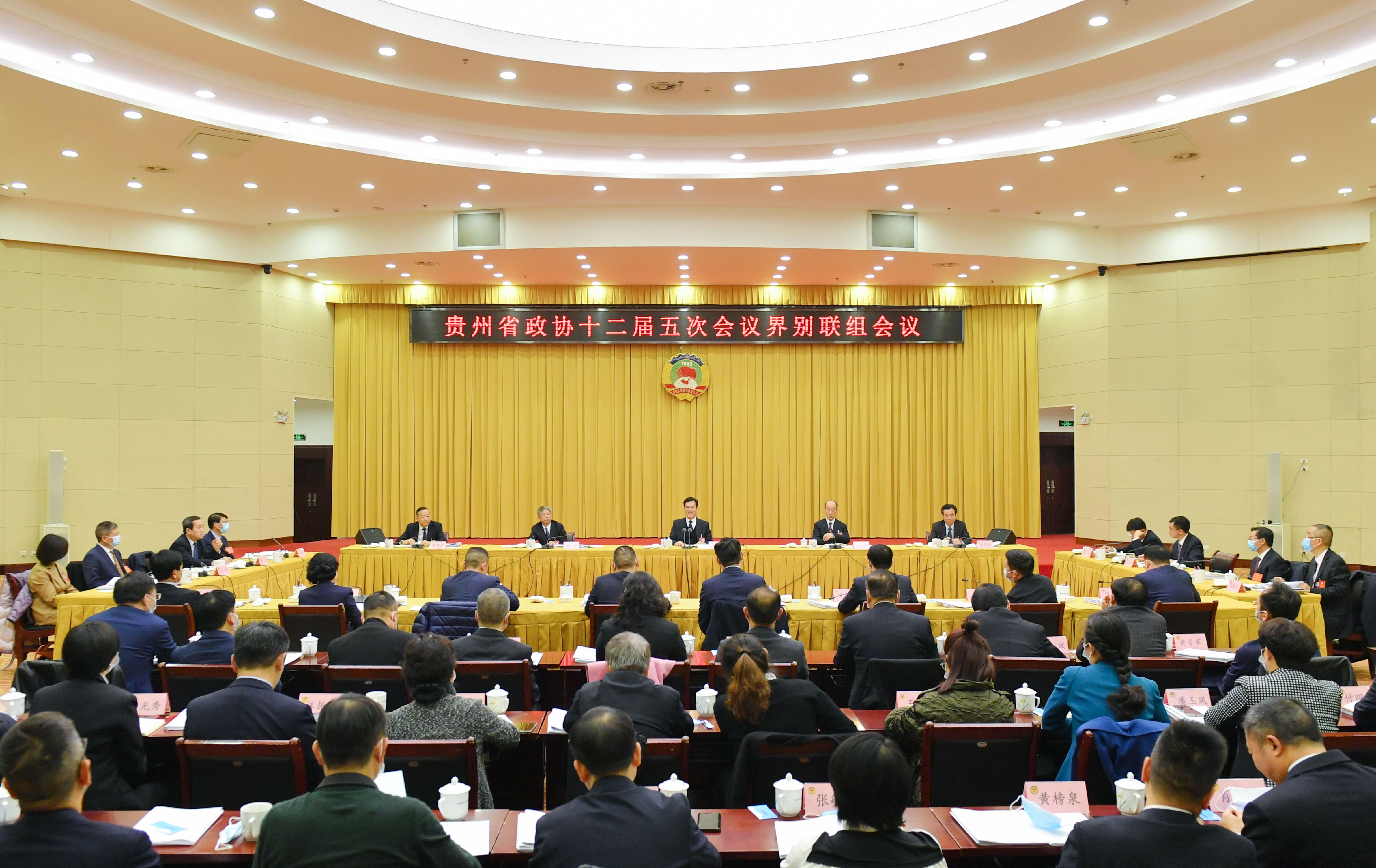 李炳军参加省政协十二届五次会议第二联组讨论