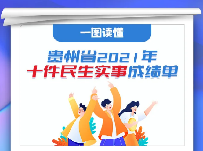 一图读懂 | 贵州省2021年十件民生实事成绩单和2022年十件民生实事任务单